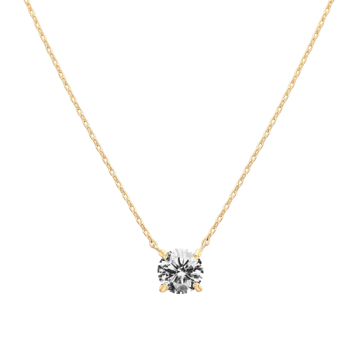 SOLITAIRE HALSKETTE | GOLD
