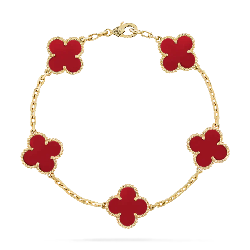 GOLD ROT | STAPELBARE ARMBAND SET