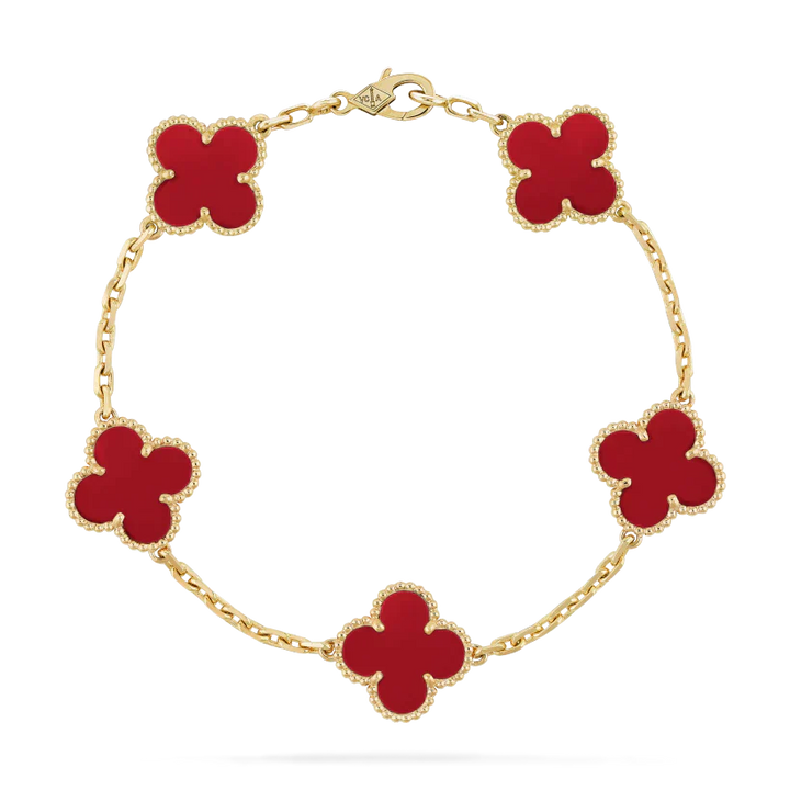 GOLD ROT | STAPELBARE ARMBAND SET