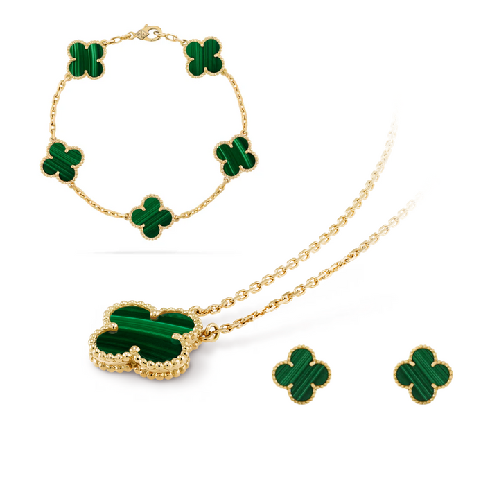 GOLDEN GRÜN LUXE | KLEEBLATT SET