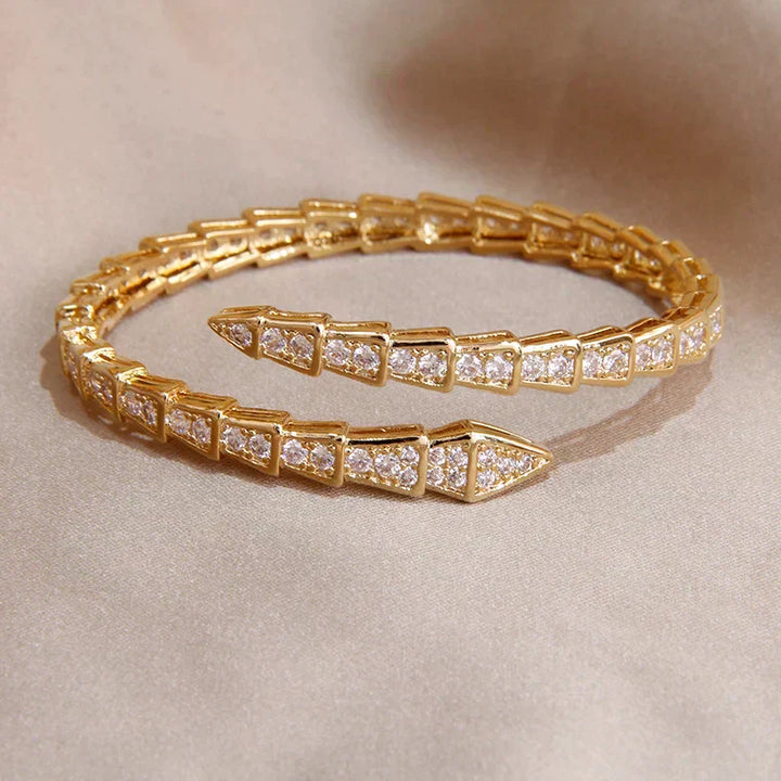 DELUXE SERPENT ARMBAND | GOLD