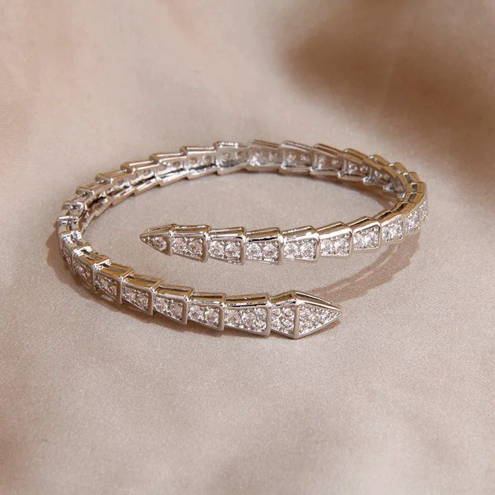 DELUXE SERPENT ARMBAND | SILBER