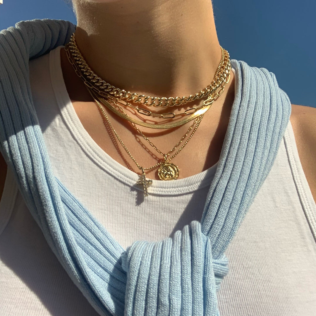 ROME HALSKETTE | GOLD