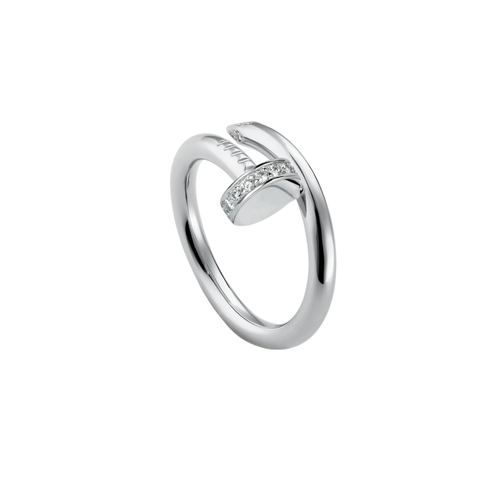 NAIL DELUXE RING | SILBER